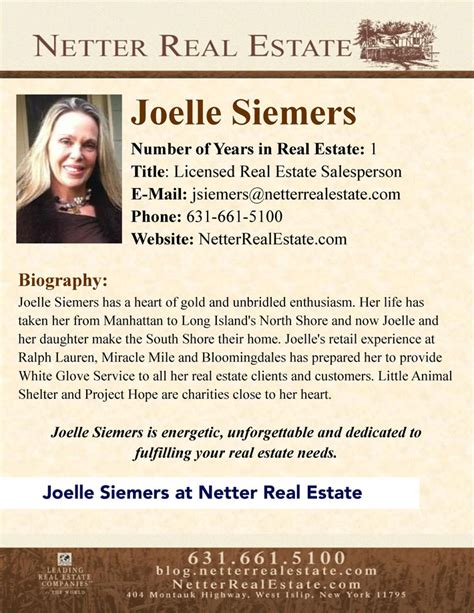 realtor bios examples|Real Estate Agent Bio: 10 Examples Of Lead